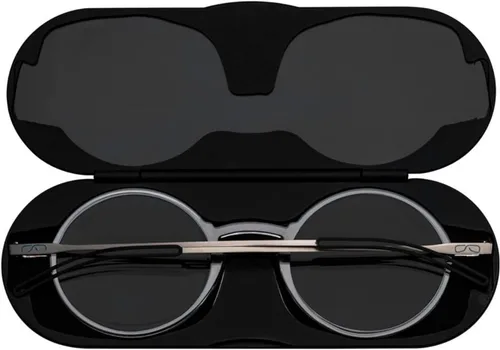 Miniatura 3 de ThinOptics Lentes de lectura unisex para adultos Manhattan Blue Light Blocker + funda Milano