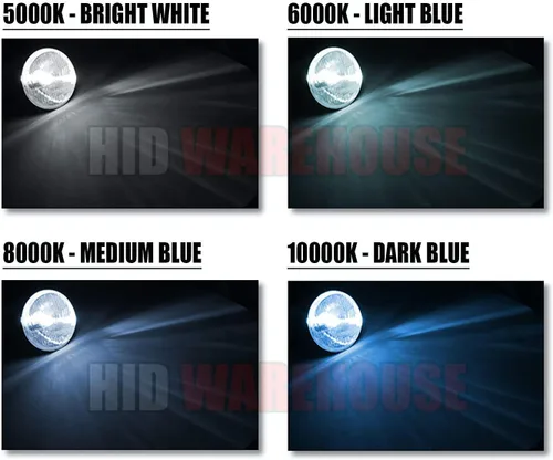 Miniatura 5 de Focos de reemplazo, HID-Warehouse®, HID Xenon, 10000K - azul oscuro