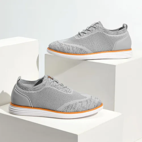 Miniatura 9 de Bruno Marc Zapatillas de malla para hombre Oxfords ligeras