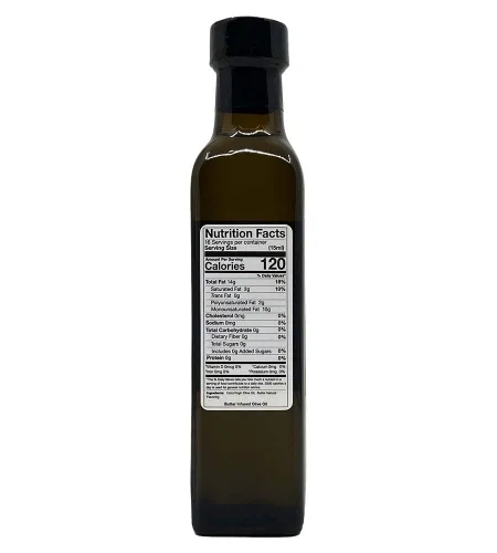 Miniatura 2 de In Love Gourmet Aceite de Oliva Virgen Extra Mantequilla Sabor Natural Infundido Aceite de Oliva Gourmet 250ML/8.5oz Impresionante Aceite de Oliva