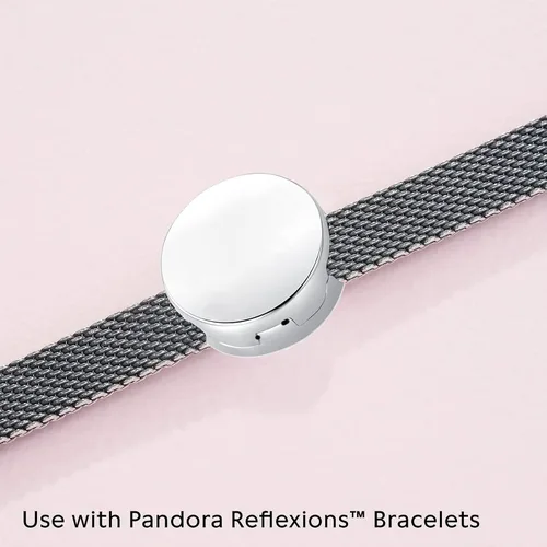 Miniatura 4 de Tree Reflexions - Dije redondo con clip para pandora reflexiones, pulsera de circonitas cúbicas, regalo para ella