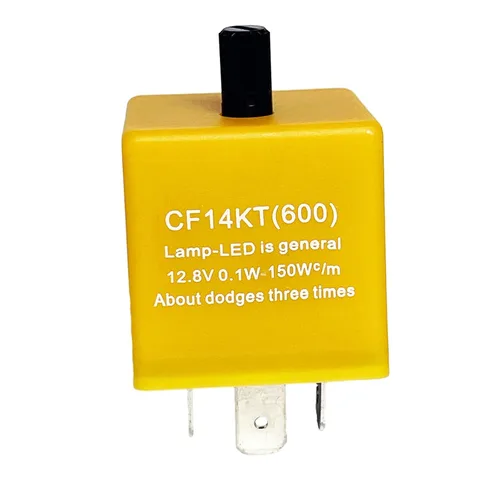 Miniatura 2 de SOCAL-LED LIGHTING 3-Pin CF13 JL-02 EP34 Relé intermitente LED electrónico de velocidad ajustable para bombillas de intermitente de reparación
