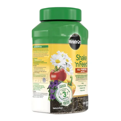 Miniatura 2 de Miracle-Gro Shake 'N Feed - Alimento vegetal multiusos, fertilizante para plantas, 1 libra (paquete de 6)