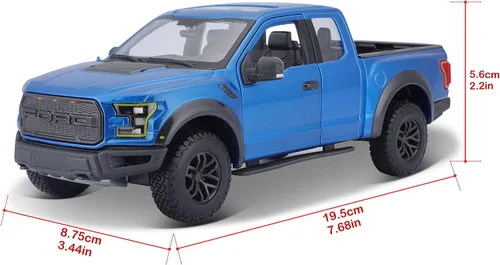 Miniatura 3 de Maisto 1:24 SE Camiones 2017 Ford F150 Raptor - Azul