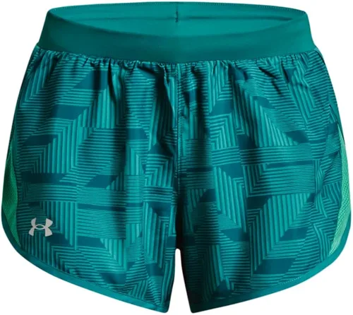 Miniatura 4 de Under Armour Fly By 2.0 - Pantalones cortos estampados de correr para mujer