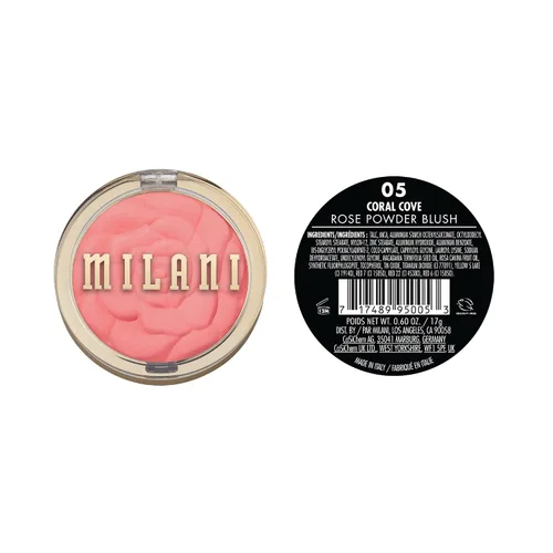 Miniatura 2 de Milani - Rubor en polvo, libre de crueldad animal, da forma y contorno a tu rostro cara con un acabado mate o brillante