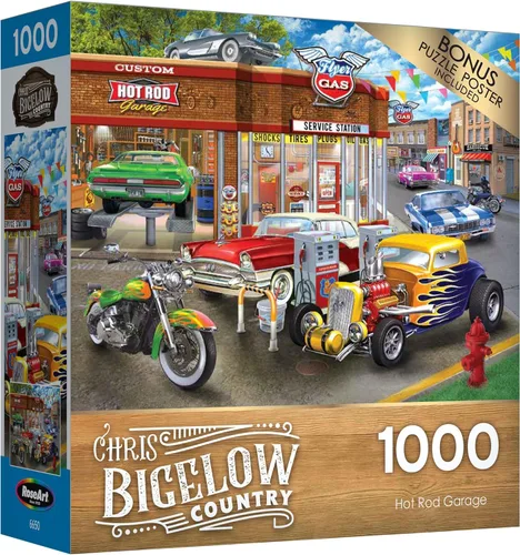 Miniatura 12 de RoseArt - Chris Bigelow - The Barn Dance - Rompecabezas de 1000 piezas para adultos