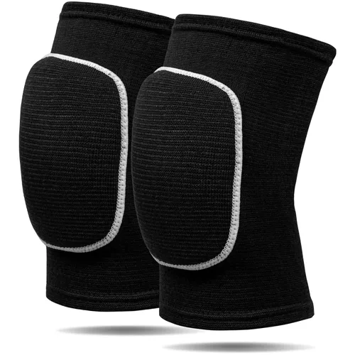 Miniatura 9 de Rodilleras de voleibol para mujeres, hombres, jóvenes, niñas, niños, rodilleras para voleibol, baloncesto, fútbol, baile, yoga, tenis, correr