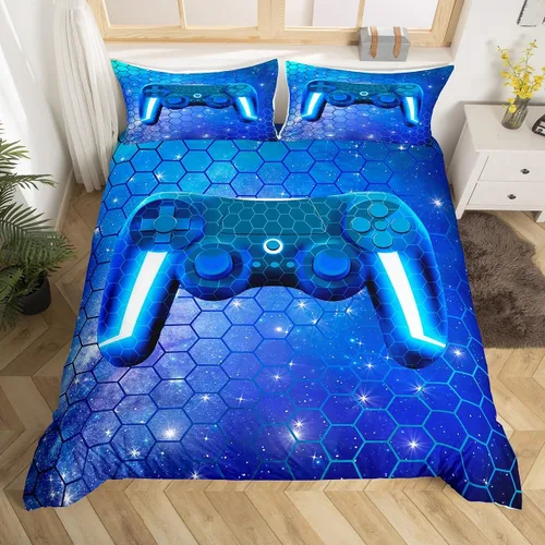Miniatura 18 de Juego de ropa de cama de oso rústico tamaño individual para mujeres adultas, funda de edredón con estampado de oso salvaje y animales salvajes