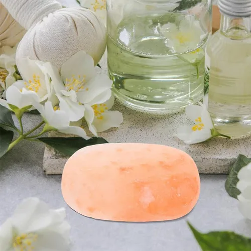 Miniatura 5 de 2 piezas de jabón de sal mineral exfoliante para el cuidado del cuerpo y los pies, cuidado de la piel hidratante, apto para viajes, uso versátil