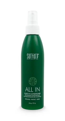 SURFACE Hair All in - Acondicionador sin enjuague, desenreda, controla el encrespamiento y fortalece para todo tipo de cabello, 6 onzas líquidas