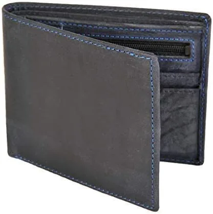 Miniatura 2 de Hunter 707 - Cartera delgada para identificación y tarjetero en cuero envejecido