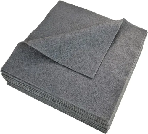 Miniatura 11 de Jtnohx Tela de fieltro suave, fieltro flexible para manualidades, hojas de fieltro de 0.055 in de grosor de 6 x 6 pulgadas para proyectos