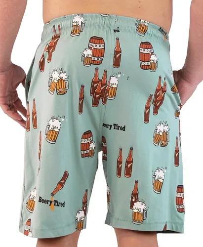 Miniatura 85 de Lazy One - Pantalones cortos de pijama para hombre, ropa de dormir