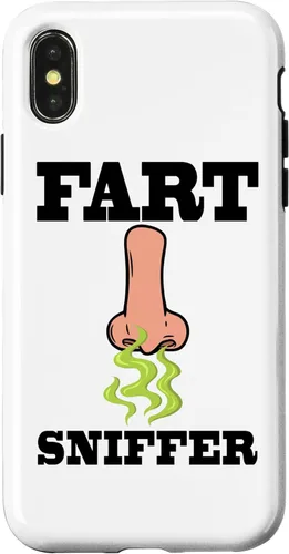 Miniatura 5 de Fart Sniffer Shirt, Gross Dad Joke Shirt, Weird Funny Fart Case for iPhone 17