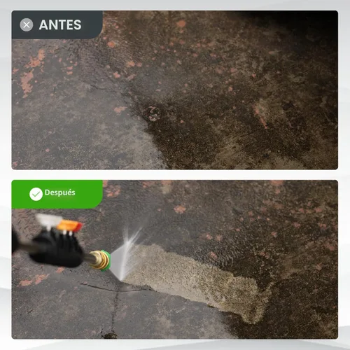 Miniatura 7 de Giraffe Tools Grandfalls - Lavadora a presión retráctil G20, 2500 PSI 2.2 GPM, lavadora a presión montada en la pared de 180°, retracción automática