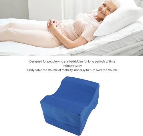 Miniatura 7 de Almohada de rodilla para dormir de lado, almohada de espuma viscoelástica para piernas entre las piernas, almohada para dolor de cadera y espalda