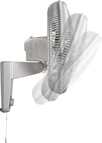 Miniatura 11 de Lasko Ventilador oscilante de montaje en pared de 3 velocidades de 16" para uso en interiores, M16900, gris claro
