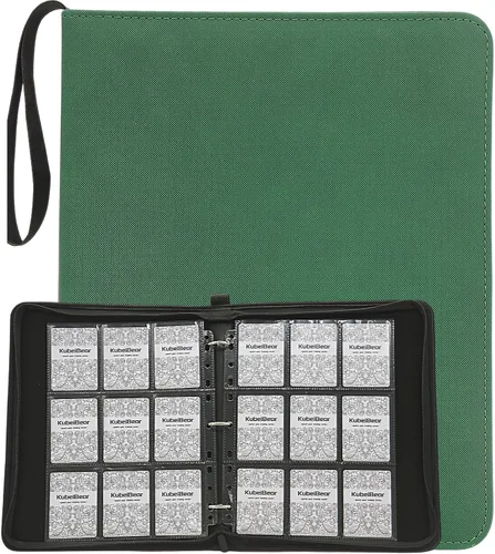 Miniatura 8 de Carpeta de tarjetas – Capacidad 720, tarjetero con cremallera para MTG, tarjetas deportivas y coleccionables – Almacenamiento sin ácidos, duradero