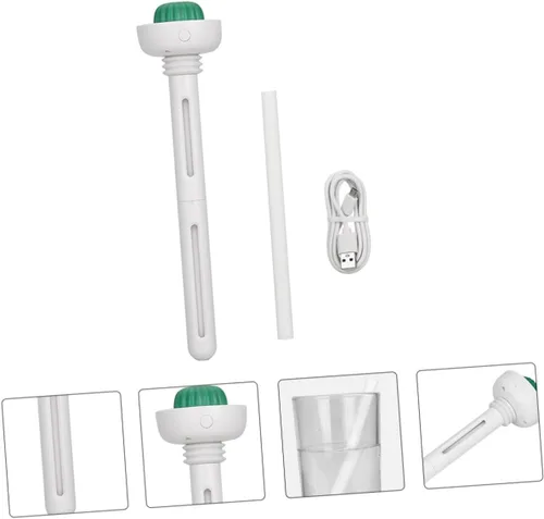 Miniatura 9 de Cabilock 1 juego de botella humidificador USB portátil mini humidificador de aire para viajes oficina y hogar diseño compacto con salida de niebla