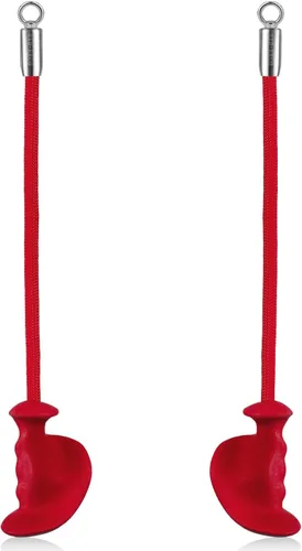 Miniatura 7 de HXD-ERGO Cuerda de tríceps con asas ergonómicas, cuerda de jalón de tríceps de 36 pulgadas para máquina de cable, sistema de polea, accesorio