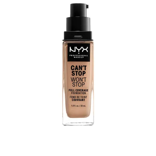 Miniatura 25 de NYX Professional Makeup Can't Stop Won't Stop - Cepillo para base de maquillaje Negro