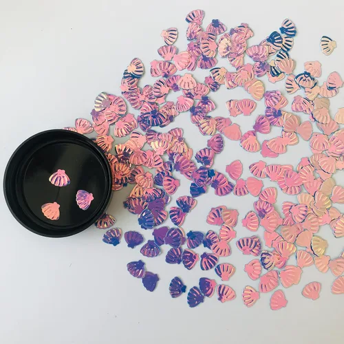 Miniatura 14 de PrettyG Paquete de 0.35 oz/paquete - Lentejuelas con purpurina en forma de cola - Festival Rave Beauty Maquillaje Cara Cuerpo Nail Art Decoración