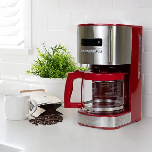 Miniatura 2 de Kenmore - Cafetera de goteo – Máquina de café programable de 12 tazas con jarra de vidrio, preparación regular y fuerte, apagado automático