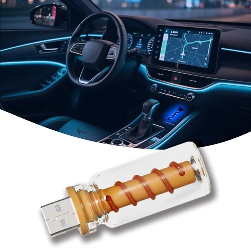 Miniatura 8 de Luz nocturna USB retro con control táctil, luces de ajuste táctil, luz nocturna USB automática enchufable, mini bombilla LED para automóvil, 905