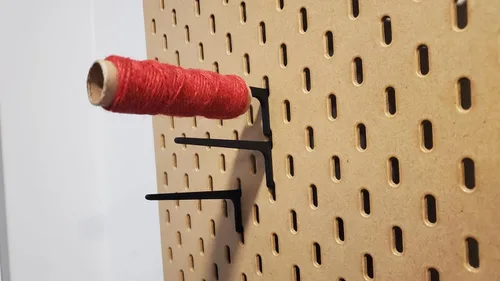 Miniatura 11 de Paquete de ganchos para tablero de clavijas 'Just Hanging', compatibles con tablero de clavijas IKEA SKADIS, gancho de exhibición SKADIS