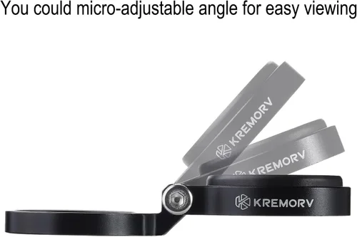 Miniatura 4 de Soporte de bicicleta ajustable para bicicleta Wahoo Elemnt Bolt y Mini, negro