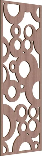 Miniatura 49 de Farwell Paneles de pared decorativos de madera con calado, 13 3/8 pulgadas de ancho x 34 3/8 pulgadas de alto x 1/4 de alto, roble rojo rojo