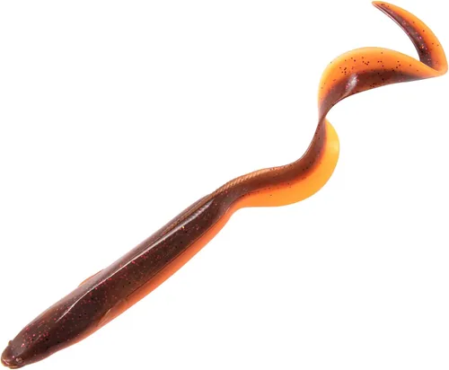 Miniatura 10 de Dr.Fish Paquete de 5 señuelos de anguila de arena suave de agua salada de 6 pulgadas, 3/8 onzas, cebo de gusano de natación, señuelos de pesca, Lima