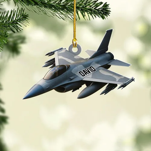 Miniatura 24 de Adornos de Navidad del ejército estadounidense, adorno de veterano para hombres y mujeres, adornos patrióticos para decoración de árbol de Navidad