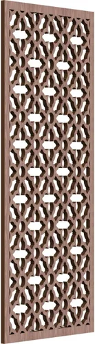 Miniatura 83 de Madison Paneles de pared decorativos de madera con calado, 9 3/8 pulgadas de ancho x 24 3/8 pulgadas de alto x 3/8 de alto, roble rojo rojo (Red Oak)