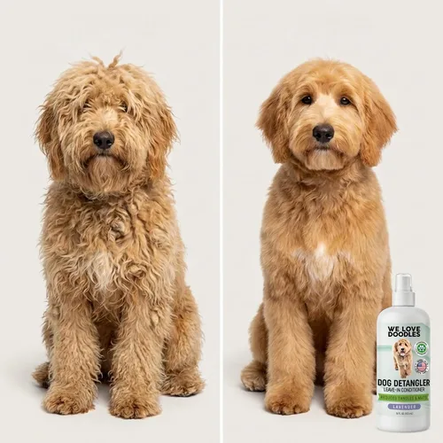 Miniatura 9 de We Love Doodles Spray desenredante para perros – Acondicionador sin enjuague para perros – Spray desenredante para perros – Spray desenredante