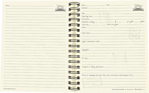 Miniatura 6 de Write it Down Series by Journals Unlimited, Guided Journal, Adventures, My Road Trip Journal, tamaño completo de 7.5 x 9 pulgadas, tapa dura