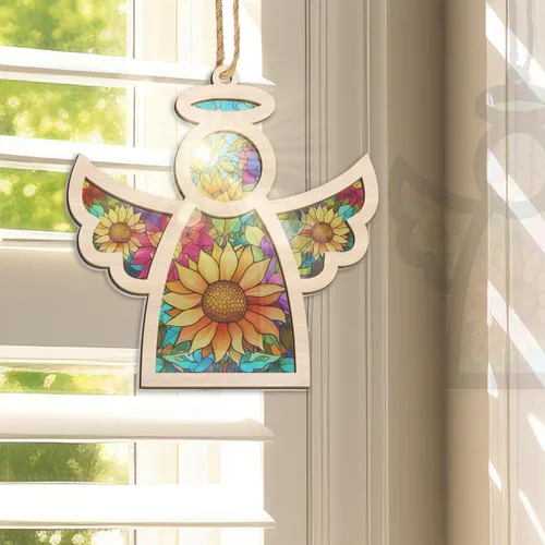 Miniatura 3 de AXIARA Adorno Navideño Conmemorativo de Aborto Espontáneo - Captasol de Ángel Guardián Adornos Navideños 2025 - Regalos de Condolencias por