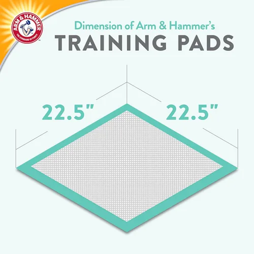 Miniatura 6 de Arm & Hammer Green Tea - Almohadillas de entrenamiento para mascotas, 8 unidades, súper absorbentes con té verde y bicarbonato de sodio, control
