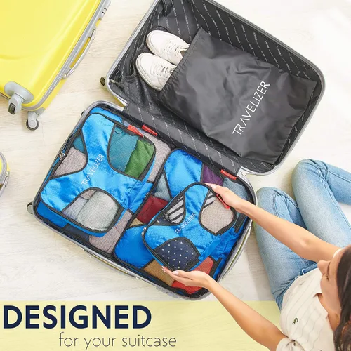 Miniatura 6 de Travelizer - Juego de 5 cubos de equipaje de viaje para bolsa y maleta