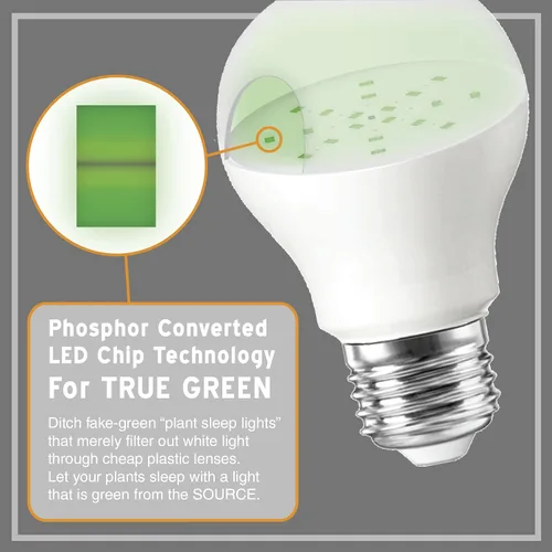 Miniatura 3 de MiracleLED - Luz de estasis de espectro verde de energía casi libre que reemplaza 150 W