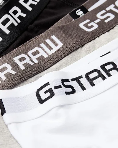 Miniatura 5 de G-STAR RAW Men's Underwear Multipack Soft Cotton Stretch Classic Trunks