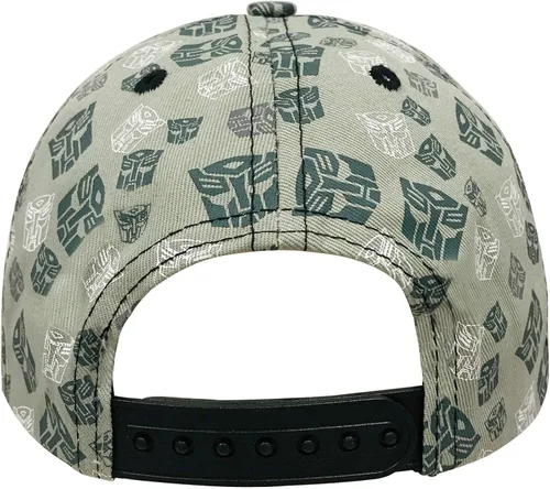 Miniatura 6 de Hasbro Little Boys Transformers Autobots - Gorra de béisbol de algodón edad 4-7 GrisNegro