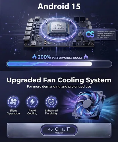 Miniatura 2 de Radio de coche 8 Core 4G+64G F150 2013-2014, pantalla IPS de 12.1 pulgadas, estéreo Tesla Style F150 con Android 15 Pronóstico meteorológico