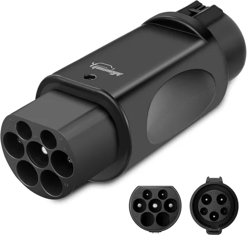Conector de Cargador EV Tipo 1 a Adaptador GBT, Compatible con BYD, Adaptador de Carga para Vehículo Eléctrico SAE j1772 a Adaptador de Carga GB/T