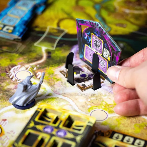 Miniatura 5 de an Age Contrived Juego de mesa competitivo de construcción de motores y dioses de fantasía Fabricado por Bellows Intent (Edición Core)