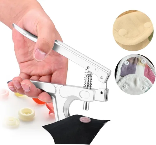 Miniatura 3 de Alicates a presión para ropa de manualidades, herramienta de alicates de mano, sin coser, herramienta de cierre rápido, botón de ropa, alicates a