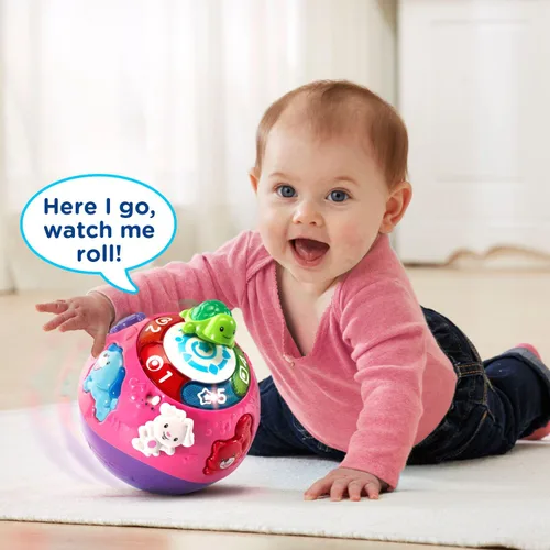 Miniatura 5 de VTech Wiggle and Crawl Ball, morado