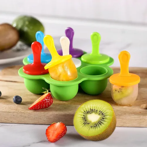 Miniatura 5 de Palitos de paletas para moldes, palitos de moldes para paletas de hielo (7 colores)