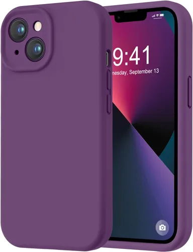Miniatura 27 de LOVE 3000 Compatible con Funda para iPhone 15, [Cámara de Cobertura Completa de Silicona Suave] [Protección contra Caídas de 8 pies], Forro de Negro